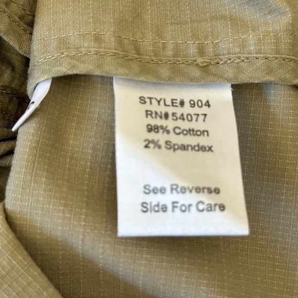 2 for $26 CAbi Khaki Ripstop Lightweight Military Utility Jacket Small - Picture 6 of 6